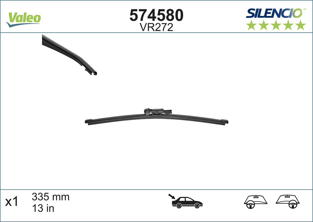 Lamela stergator 574580 VALEO